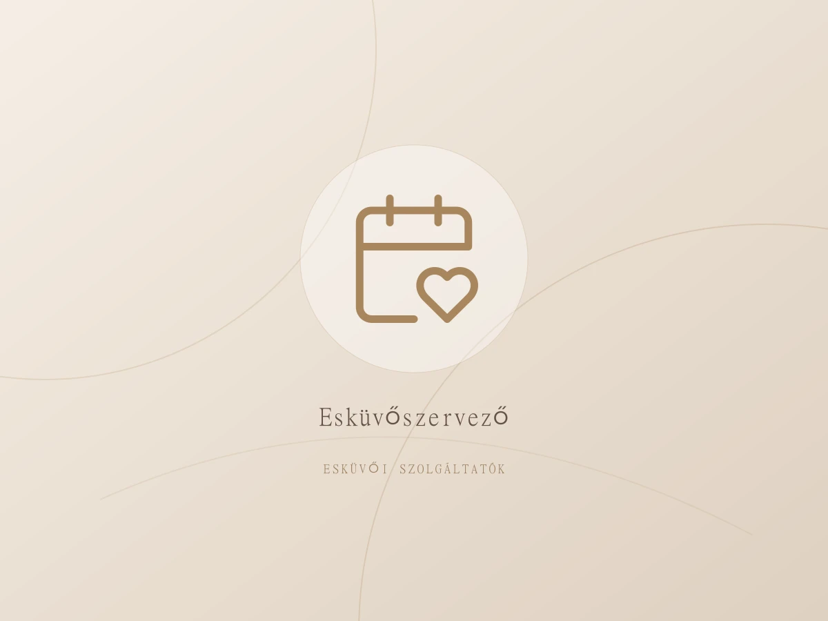 Esküvőszervezők – kategóriaillusztráció