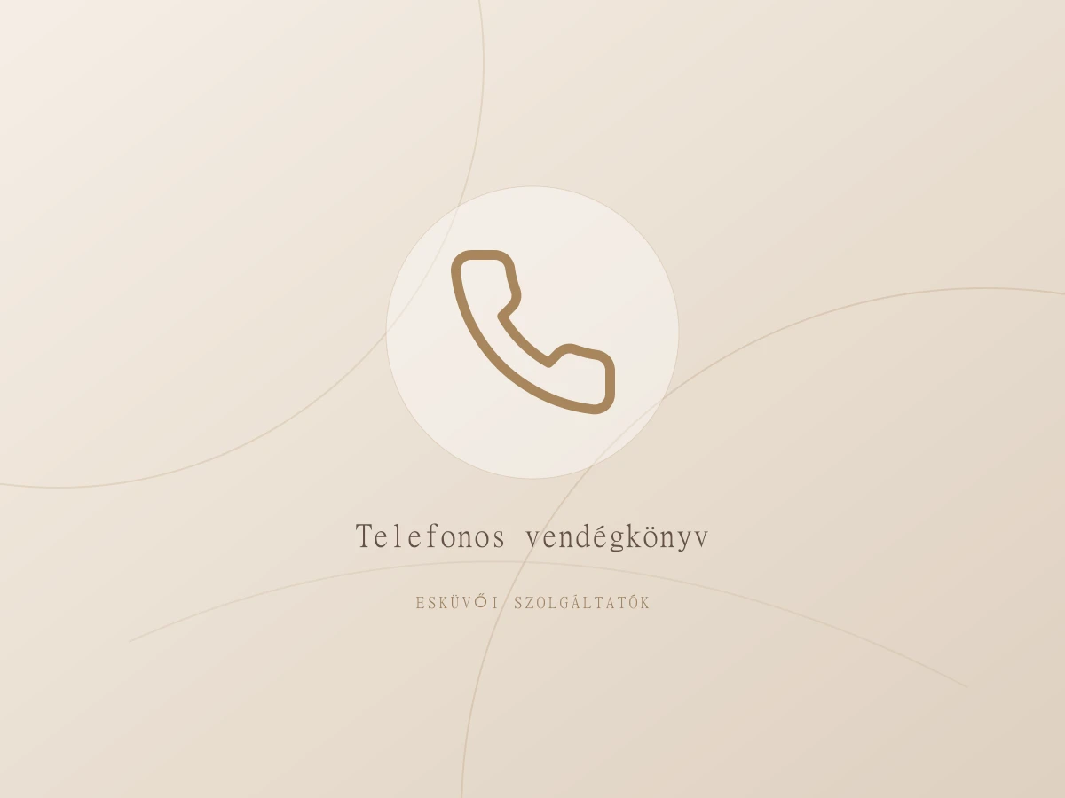 Telefonos vendégkönyv – kategóriaillusztráció